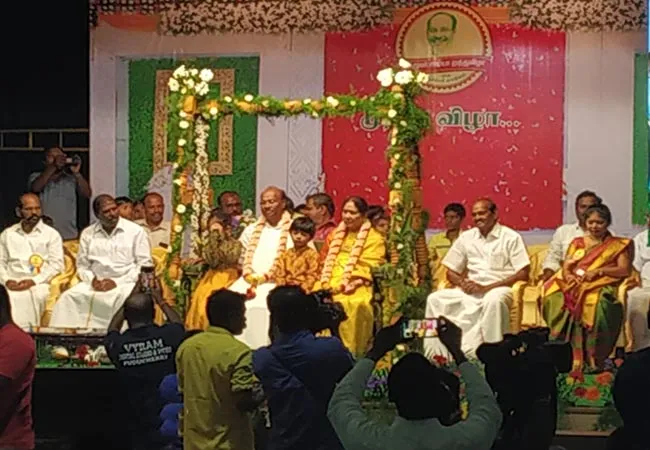 pmk party ramadoss function in puducherry 